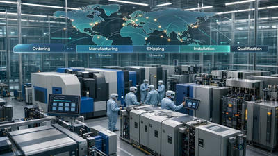 Semi Equipment Procurement Lead Times Extended to 12 Months